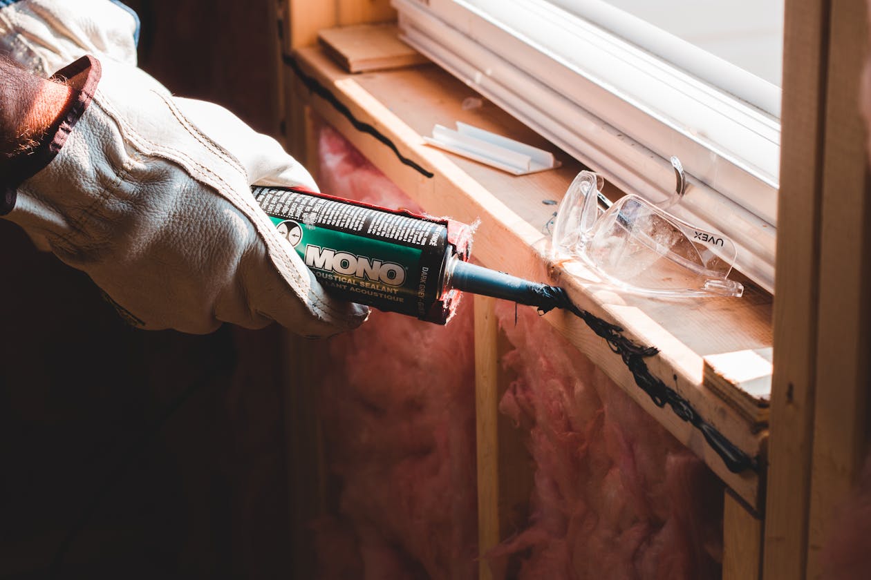 Window sealing and draught proofing during installation